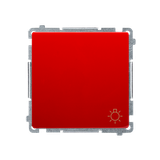 Simon Basic Przycisk światło 10A szybkozłączka czerwony