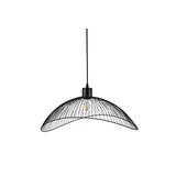 OPRAWA SUFITOWA RETO 1, 4137, AC220-240V, 50/60Hz, 1*E27, IP20, ŚREDNICA 40 cm, POJEDYNCZA, CZARNA