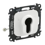 VALENA ALLURE - ŁĄCZNIK NA KLUCZ - 2 POZYCJE CZ, Legrand