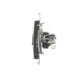 Simon 54 Gniazdo HDMI + RJ45 kat.6. brąz mat DGHRJ45.01/46 KONTAKT