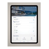 SIMON GO TBU-GFC2A8-111 Uchwyt ścienny zamknięty do tabletu Samsung Galaxy Tab A8 10,5”; Biały mat