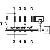 FRBM6-C6/3N/01-A wyłącznik różnicowonadprądowy 6kA C6A 3P+N 100mA typ A 170926 EATON
