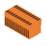SCD 3.81/24/180G 3.2SN OR BX Wtyki PCB (złącza płyty), 3.81 mm, Liczba biegunów: 24, kąt odejścia: 180° /24szt./ 1030040000 WEIDMÜLLER