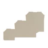 AP DLI2.5 DB Płytka końcowa (styki), 65.65 mm x 1.5 mm, Ciemnobeżowy /20szt./ 1783550000 WEIDMÜLLER