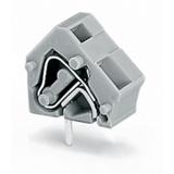 złączka do płytek drukowanych ciemnoszara raster 7,5/7,62 mm