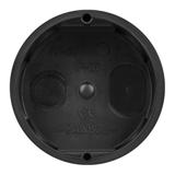 Puszka podtynkowa 60 mm płytka, czarna