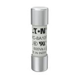 8AMP 600V AC UL FERRULE 10x38MM FUSE Wkładka szybka 8A AC 600V 10x38 mm aR UL FWC-8A10F EATON