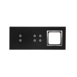 Simon 54 Touch Panel dotykowy S54 Touch 3 moduły 2 pola dotykowe pionowe + 4 pola dotykowe + 1 otwór na osprzęt S54 księżycowa lawa DSTR3340/74 KONTAKT