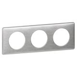 Celiane Ramka Aluminium Potrójna Pozioma/Pionowa 068923 LEGRAND