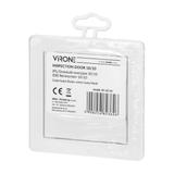 Drzwiczki rewizyjne białe 10x10 cm platikowe ABS ID-10/10 VIRONE