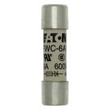 6AMP 600V AC UL FERRULE 10x38MM FUSE Wkładka szybka 6A AC 600V 10x38 mm aR UL FWC-6A10F EATON