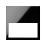 Simon 100 Ramka minimal 1-krotna czarny 10001610-138 KONTAKT