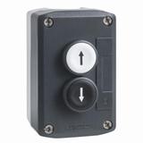 Harmony XALD Stacja sterująca ciemnoszara z przyciskiem fi22 XALD222 Schneider