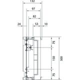 univers N Blok dla zacisków szeregowych poziomych 300x250mm UD21A1 HAGER