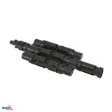 ZŁĄCZE SOLARNE MC4 1000V POTRÓJNE RÓWNOLEGŁE PARA