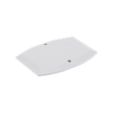 Simon Connect Pokrywa górna do minikolumny dwustronnej owalnej ALK72x/8 (element zapasowy) aluminium