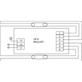 Statecznik transformator elektroniczny HF-E 1/2 58 TL-D II 220-240V 50/60Hz 9,13713E+11 PHILIPS