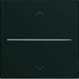 gallery Płytka czołowa do sterownika rolet z komunikacją Bluetooth czarny