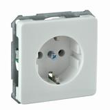 Gniazdo schuko białe 205004 Schneider