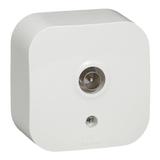 FORIX IP20 - GNIAZDO TV BIAŁE, Legrand