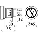 Element blokujący załączenie