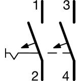 MCB Wyłącznik nadprądowy 10kA/15kA 2P C 1A NCN201 HAGER