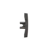 Simon 10 Klawisz pojedynczy do łączników/przycisków czarny mat