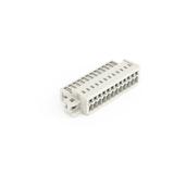 MCS-MINI Classic wtyk 12-bieg. j-szary raster 3,5 mm /25szt./ WAGO