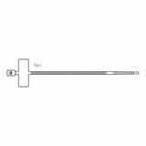 Opaska identyfikacyjna OIN 25x100 (100szt) 25.508 OPATÓWEK