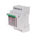 Ogranicznik z funkcją przekaźnika napięciowego LCD pomiar do 10kW montaż na szynie DIN OM-633 F&F