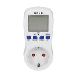 Elektroniczny programator czasowy 16 programów wersja Schuko OR-PRE-409(GS) ORNO