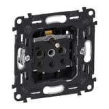 VALENA ALLURE - GNIAZDO 2P+Z BEZ PRZESŁONY Z ZACISKAMI ŚRUBOWYMI, Legrand