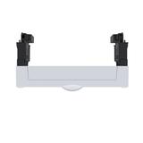 univers N Blok dla szyn zbiorczych poziomych 12x5/10mm 40mm 2xNH00(4xNH000) 300x250mm UE21A2B HAGER