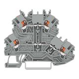 TOPJOBS złączka 2-piętrowa 1,0mm2 N/L szara