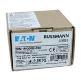NH FUSE 20AMP 690V aM SIZE 000 Wkładka NH000 20A 690V AM podwójny wskaźnik 20NHM000B-690 EATON