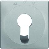 BERKER Q.x Płytka czołowa do łącznika żaluzjowego na klucz aluminium aksamit lakierowana 15066084 HA