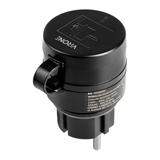 Zestaw bezprzewodowych gniazd MINI Schuko, sterowanych pilotem 2+1, 2300W, IP44 RS-7(GS) ORNO