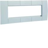 tehalit.WA Ramka montażowa potrójna 45x45mm jasnoszary GT4537035 HAGER