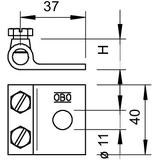 319, UCHWYTY ZACISKOWE 10MM OC.OGN