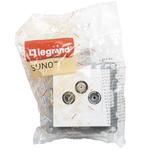 SUNO - Gniazdo TV-R-SAT zakończeniowe 10 dB, Biały, Legrand