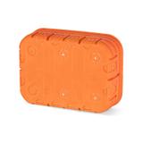 M6x60F Puszka podtynkowa sześciopolowa 6 x 60 mm, Multiwall - kolor pomarańczowy