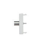 Simon Connect Płytka K45/2 gn. TV żeńskie 225x45mm + wkład czysta biel K102B/9 KONTAKT