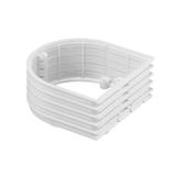 PDM60Z Pierścień dystansowy segmentowy zewnętrzny 71x71x30mm do serii Multiwall i Multibox - (ko  SIMET