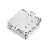 NS7 Puszka instalacyjna naścienna z możliwością zastosowania haka HNS, FASTBOX&HOOK - kolor szary