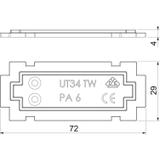 UT34 TW, Przegroda