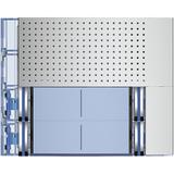 SFERA: PLAKIETKA MODUŁU FONICZNEGO PODSTAWOWEGO - 2X2 PRZYCISKI - ALUMINIUM, Bticino
