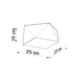 Sollux Plafon HEXA 25 biały SL.0686