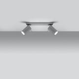 Sollux Plafon RING 2 szary SL.0450