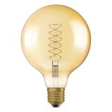 Lampa LED Vintage 1906LGL125D 7W/822 szkło przezroczyste E27