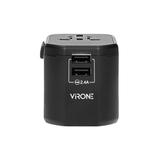 GOworld USB uniwersalny adapter 200 krajów 2 x USB TA-6 ORNO